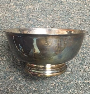 Tazón de patas Gorham SilverPlate de 6". - Imagen 1 de 3