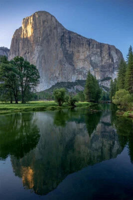 El Capitan Yosemite National Park Painting Wall Art Home Decor - POSTER 20x30