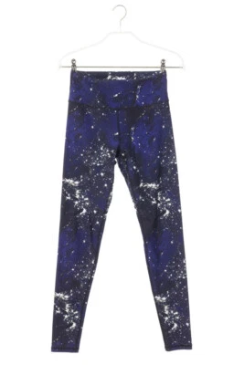 kyodan Leggings Sport Fitness Workout Print EUR XS = D 32 schwarz indigoblau - Bild 1 von 3