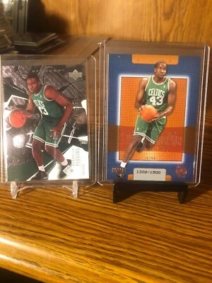 2003-04 Upper Deck Finite Kendrick Perkins Rookie #217 Boston Celtics - Image 1 of 4