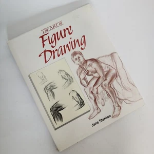 The Art of Figure Drawing Jane Stanton 1989 Hardback Book Art Good Condition - Imagen 1 de 7