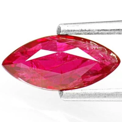 IGI Certified MOZAMBIQUE Ruby 0.93 Cts Natural Untreated Intense Purplish Red - Image 1 of 4