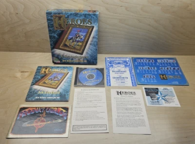 Heroes Of Might And Magic - PC CD-ROM GAME - Big Box - Image 1 of 4