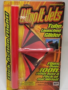 Whip It Jets Tube Launch Glider Unisex Kids Outdoor 2001 Damaged READ Descriptio - Picture 1 of 8