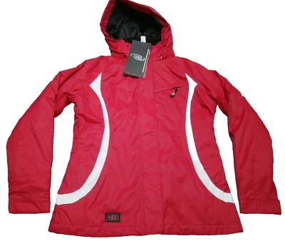 NWT CB Sports Womens Small 3 in 1 System Fleece Liner Zip Hooded Ski Jacket Coat - Image 1 of 4