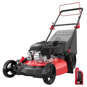 PowerSmart 21" Self-Propelled Gas Lawn Mower, 170cc Engine, 3-in-1, Easy Start - Picture 1 of 7