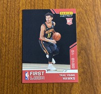 2018-19 Panini Threads Rookies Association Trae Young #103 Rookie ...