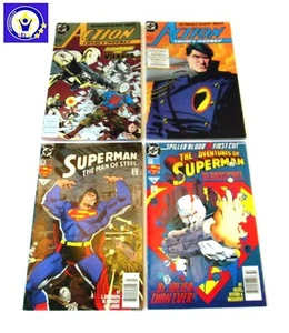 4 Iss.Mixed Lot: Adv.Of Superman #507,Superman:M.O.S.#31, Action Weekly #603,604 - Bild 1 von 5