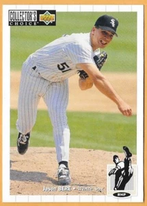 JASON BERE CHICAGO WHITE SOX #50 - UPPER DECK COLLECTOR'S CHOICE NM-MT 1994 - Picture 1 of 2