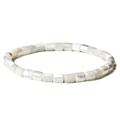 Bracelet de perles en Nacre naturelle, Sur mesure Homme Femme - Photo 1/4