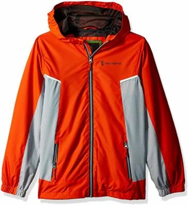 Chaqueta FREE COUNTRY Little Multi Ripstop para niños - Orange Rush talla XS (4/5) - NUEVA EN PAQUETE Foto 1 de 4