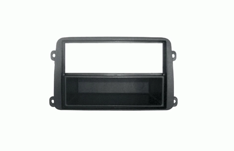 PHONOCAR 03453 Mascherina foro 2ISO-ISO colore antracite VW/Seat - Immagine 1 di 1