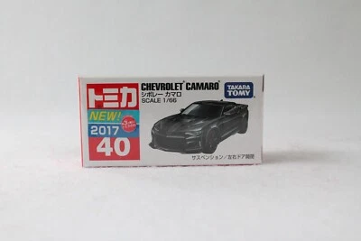 Chevrolet Camaron 2017 primera caja TOMICA 40 negro caja sellada Foto 1 de 2