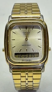 Reloj digital analógico de cuarzo Casio AQ-307 Module 306 años 80 vintage para hombre - Imagen 1 de 13