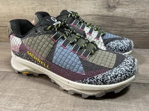 Merrell Moab Speed Scrap Trail Running Shoes Patchwork Madras Womens Size 7 - Picture 1 of 14