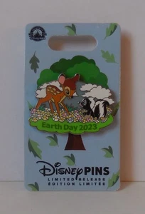 Disney Pin 2023 Bambi and Flower Earth Day Pin - Bild 1 von 2