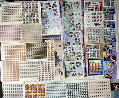 US Postage Stamps $200+Under Face Value to 2024 50% Looney Tune,Disney,SpongeBob - Image 1 of 4