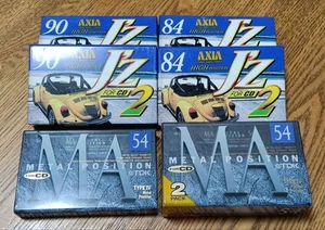 [ Neu] AXIA J'z 2 84 90 & TDK MA 54 Kassette Band Posten 7 251130 - Bild 1 von 11