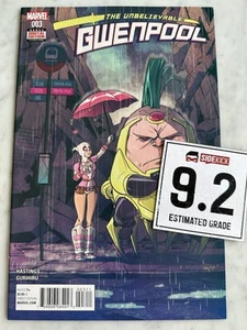 Unbelievable Gwenpool #3 NM- 9.2 - Buy 3 For FREE Ship! (2016) DG - Picture 1 of 11