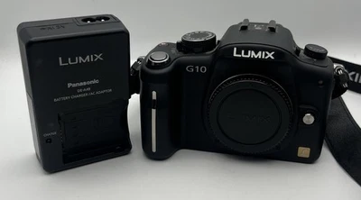 Digital Camera Body Panasonic Lumix G10 Micro Four Thirds Mirrorless Camera M4/3 - Image 1 of 4