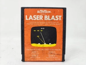 Laser Blast Tested Working Atari 2600 Game Cartridge - Bild 1 von 4