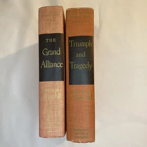 Winston Churchill Second World War Books - Imagen 1 de 4