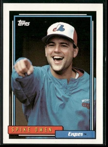 Spike Owen 1992 Topps #443 Montreal Expos - Picture 1 of 2