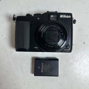 Nikon Coolpix P7000 Black 3" LCD Screen 7.1x Wide Optical Zoom Camera - READ - Picture 1 of 15