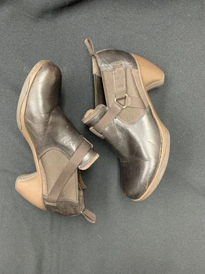 Merrell Evera Rush 一脚蹬踝靴高跟女式 7.5 码棕色性能 — 第 1/4 张图片