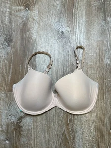 Marie Jo BH 34F L'Aventure TOM nude beige gepolstertes tief ausgeschnittenes T-Shirt gebraucht, in einwandfreiem Zustand - Bild 1 von 4