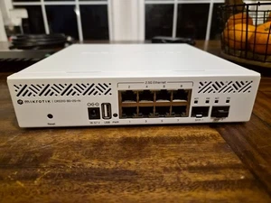 MikroTik CRS310-8G+2S+IN - 8 2.5G Ports - Rack Mountable Ethernet SFP Switch - Picture 1 of 5