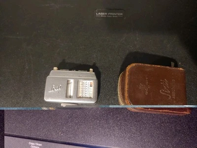 Gossen Sixti L Shoe Mount Light Meter  W/ CASE UNTESTED - Image 1 of 4