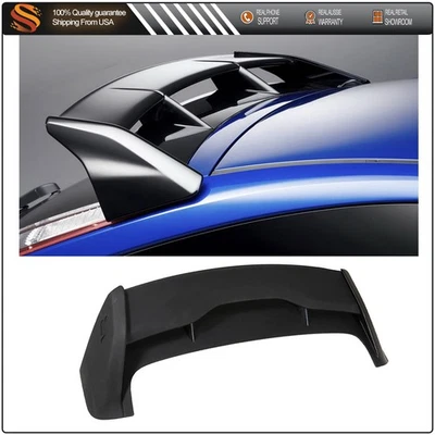 For 2012-2018 Ford Focus HatchBack RS Matte Black Factory Style Spoiler Wing ABS Foto 1 de 4