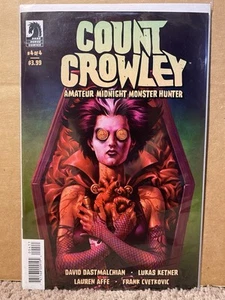 Count Crowley Amateur Midnight Monster Hunter #4 Dark Horse Horror Comic New - Picture 1 of 1