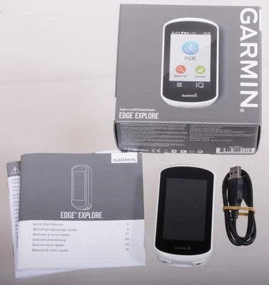 Garmin Edge Explore 1 Navigationssystem GPS-Rad Computer ohne Halterung mit Map - Bild 1 von 4