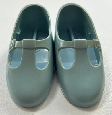 Ideal Crissy Family Dolls Aqua T ZAPATOS CON HEBILLA DE CORREA SE ADAPTA Terciopelo, Mia ¡¡¡BONITOS!!!(#3) Foto 1 de 4