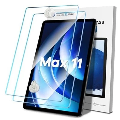  2-Pack Tempered Glass for All-New Fire Max 11/TM112/ TalphaU for Fire Max 11 - Image 1 of 4