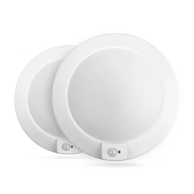 ECOELER PIR Motion Sensor Ceiling Light, 3CCT Selectable Occupancy Light with Time Co...