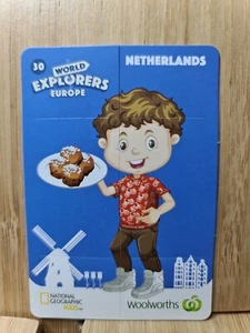 Woolworths World Explorers🏆#30 NETHERLANDS🏆FREE POST - Bild 1 von 1
