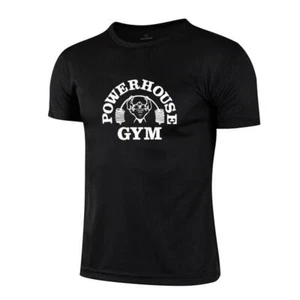 Men's Workout T Shirts Short Sleeve Gym Bodybuilding Muscle Shirts Fitness Tee - Picture 1 of 15