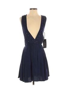 NWT For Love & Lemons Women Blue Casual Dress S - Picture 1 of 2