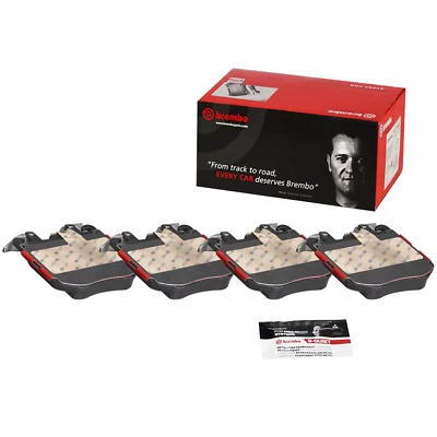 Juego de pastillas de freno delanteras cerámicas Brembo P06106N para 17-22 BMW 540i / 18-22 M550i Foto 1 de 4