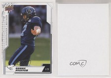 2020 Upper Deck CFL Blank Back Ronnie Pfeffer #154
