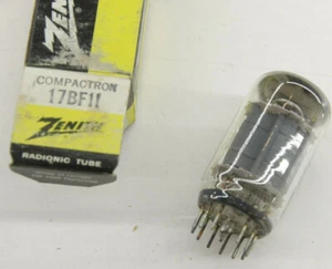 Zenith - 17BF11 - Radionic Vacuum/Radio Tube  - Old Stock - L06R - Picture 1 of 1