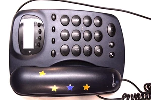 Binatone Lyris 710 Corded Telephone and answer machine Boxed Used Phone Vintage - Picture 1 of 3
