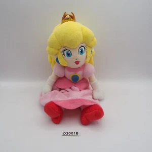 Super Mario Bros D3001B Princess Peach Sanei 8" Plush Stuffed Toy Doll Japan - Bild 1 von 10