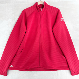 Adidas Golf Jacket Women’s 2X Red Bandon Dunes Golf Resort Full Zip