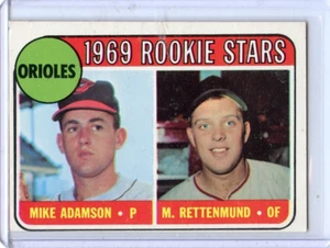 1969 Topps Rookie Stars Mike Adamson/ Merv Rettenmund Orioles #66 ⭐️💥🎯 VGEX+ - Picture 1 of 2