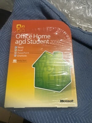 Microsoft Office 2010 Home and Student Family Pack Licensed For 3PCs FREE SHIPNG - Image 1 of 2