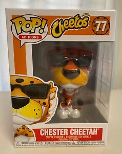 Chester Cheetah Cheetos Ad Icon Funko Pop Vinyl #77 FREE POSTAGE